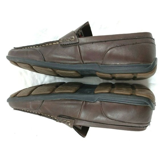Tommy Hilfiger Brown Penny Moc Toe Loafer 10.5 - Picture 5 of 9